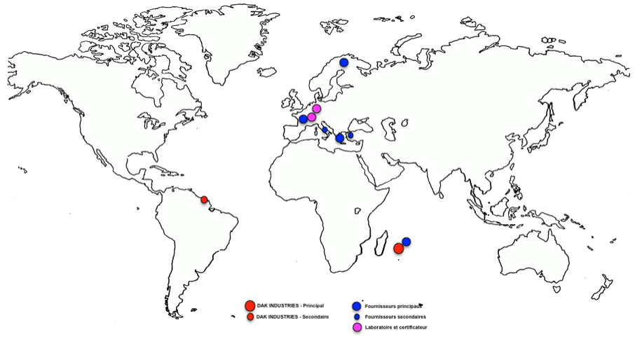 carte du monde